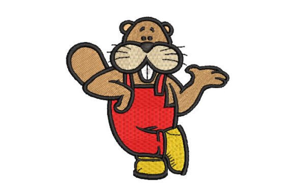 Beaver Waving Embroidery Designs Review