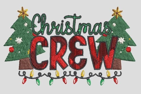 Christmas Crew Noel Tree Embroidery File Review