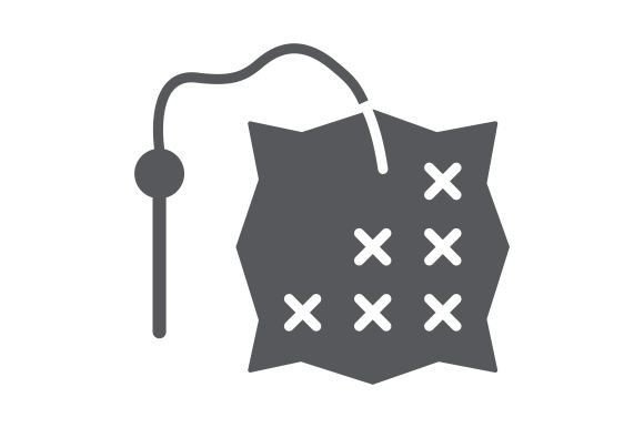 Embroidery Glyph Icon