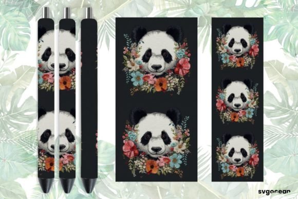 Embroidery Panda Pen Wraps Sublimation Review