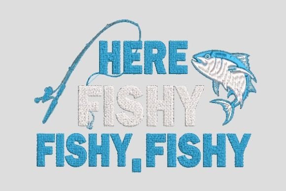 Here Fishy Embroidery File Review