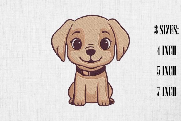 Kawaii Labrador Retriever Embroidery Review