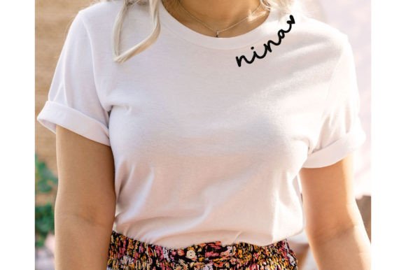 Nina Embroidery File: A Designer's Review for Small Business Merch