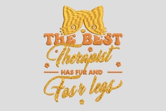 The Best Cat Therapist Embroidery File Review
